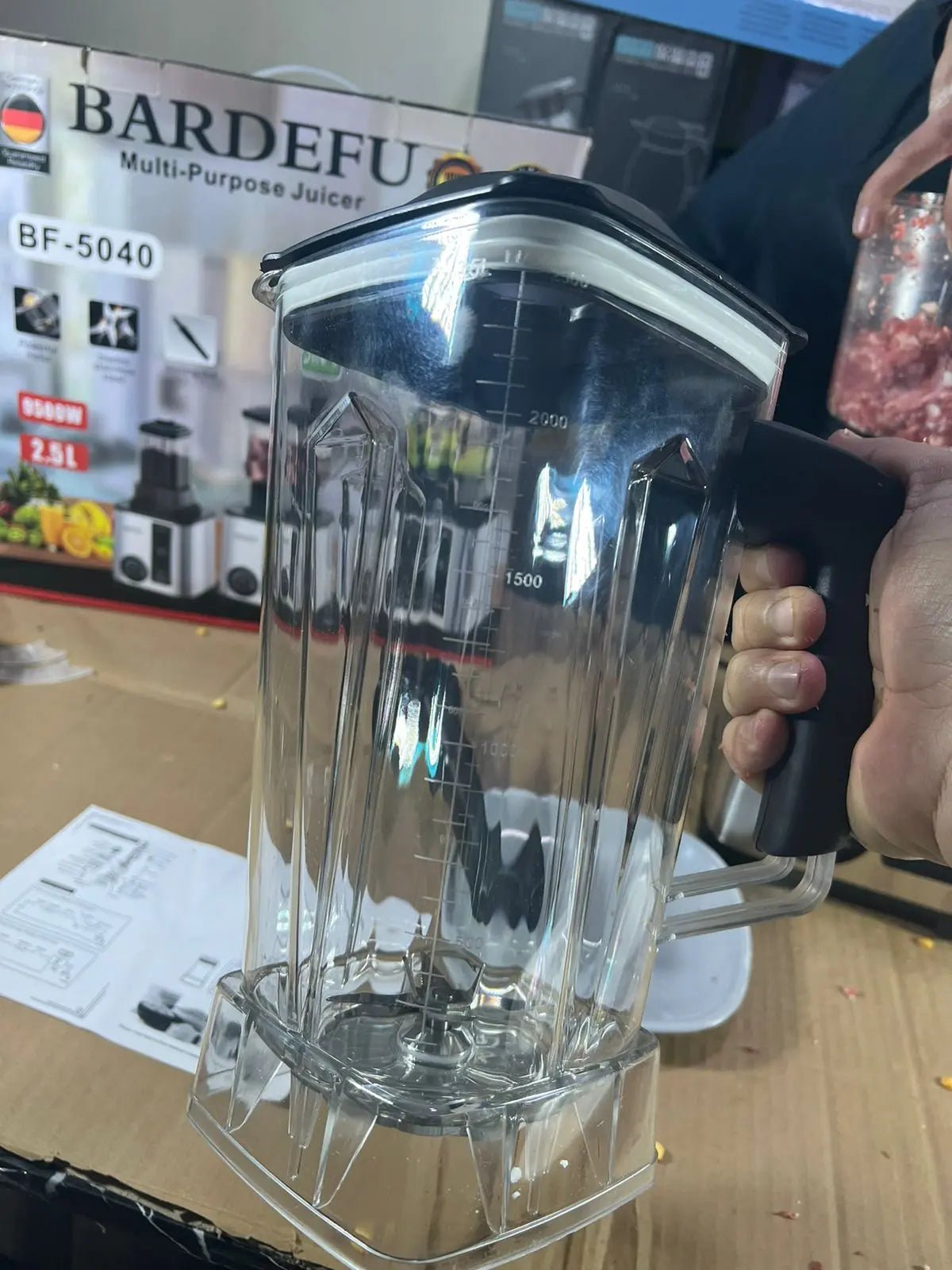 GERMANY LOT 3 IN 1 BARDEFU JUICER BLENDER WITH CHOPPER - #galaxiee.com#