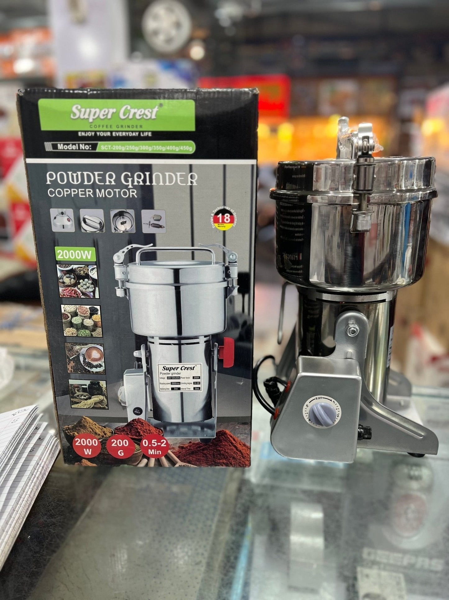 Super Crest Universal Grinder - #galaxiee.com#