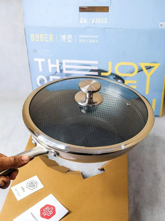 USA LOT IMPORTED HONEYCOMB DEEP FRYPAN - #galaxiee.com#