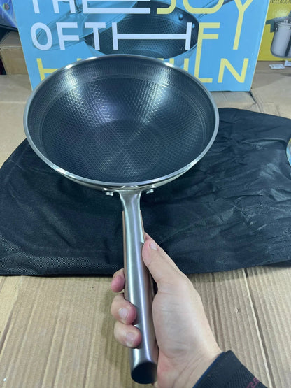 USA LOT IMPORTED HONEYCOMB DEEP FRYPAN - #galaxiee.com#