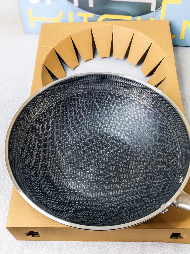 USA LOT IMPORTED HONEYCOMB DEEP FRYPAN - #galaxiee.com#
