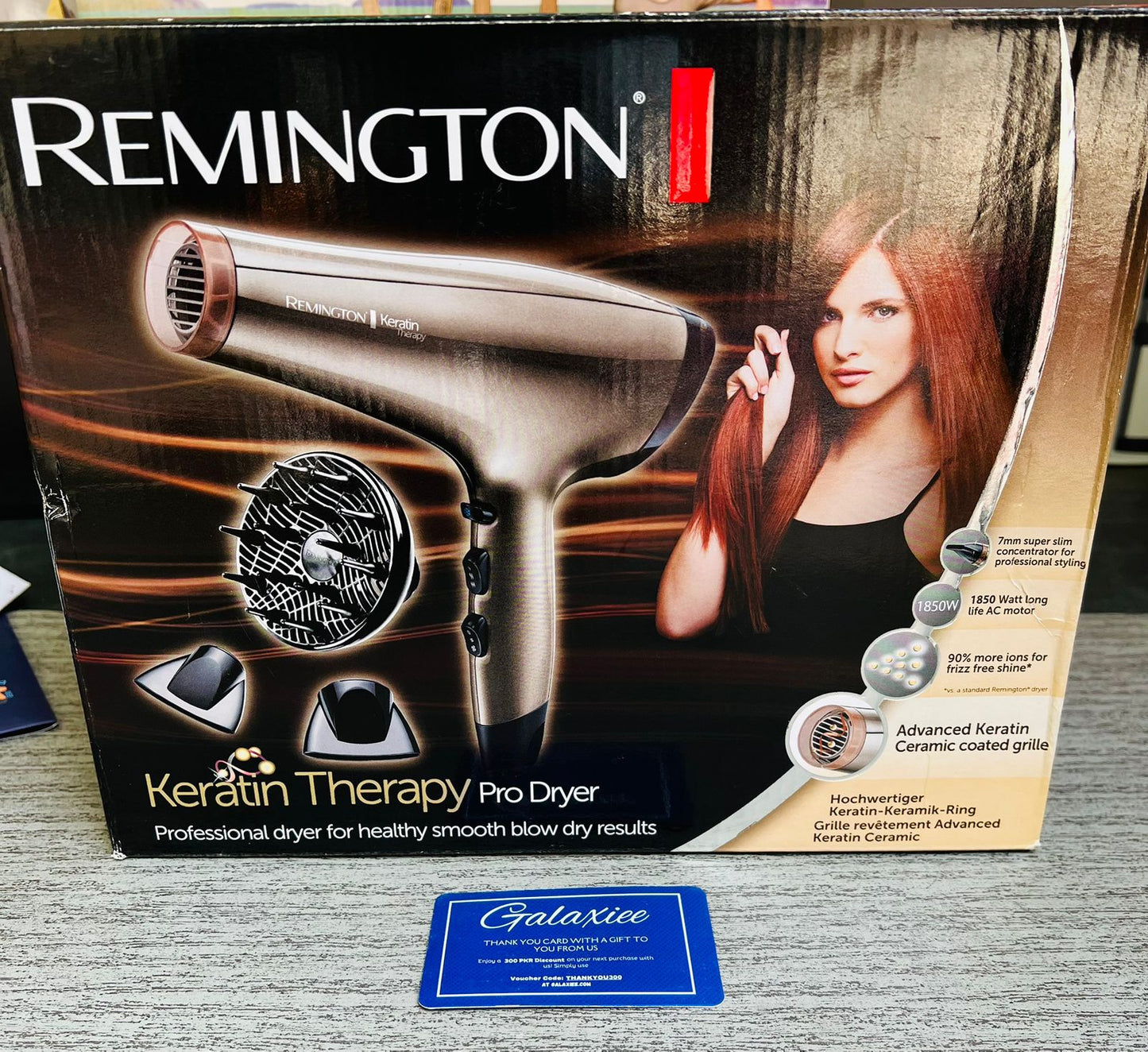 REMINGTON D8002 HAIR DRYER KERATIN PRO